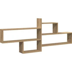 vidaXL Estante pared madera ingeniería artisian 167,5x18x68 cm Roble Sale