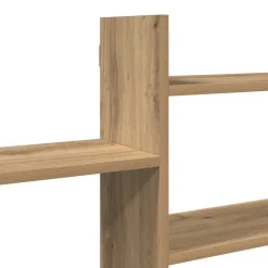 vidaXL Estante pared madera ingeniería artisian 167,5x18x68 cm Roble Sale