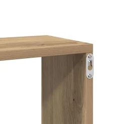 vidaXL Estante pared madera ingeniería artisian 167,5x18x68 cm Roble Sale