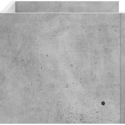vidaXL Estante pared madera ingeniería gris hormigón 70,5x35x30,5 cm Gris hormig&oacute;n Outlet