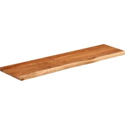 vidaXL Accesorios Para Mesas-Estante pared rectangular madera acacia borde vivo 40x20x2,5 cm