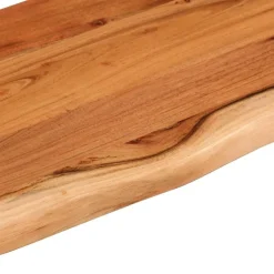 vidaXL Accesorios Para Mesas-Estante pared rectangular madera acacia borde vivo 40x20x2,5 cm