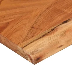 vidaXL Accesorios Para Mesas-Estante pared rectangular madera acacia borde vivo 40x20x2,5 cm