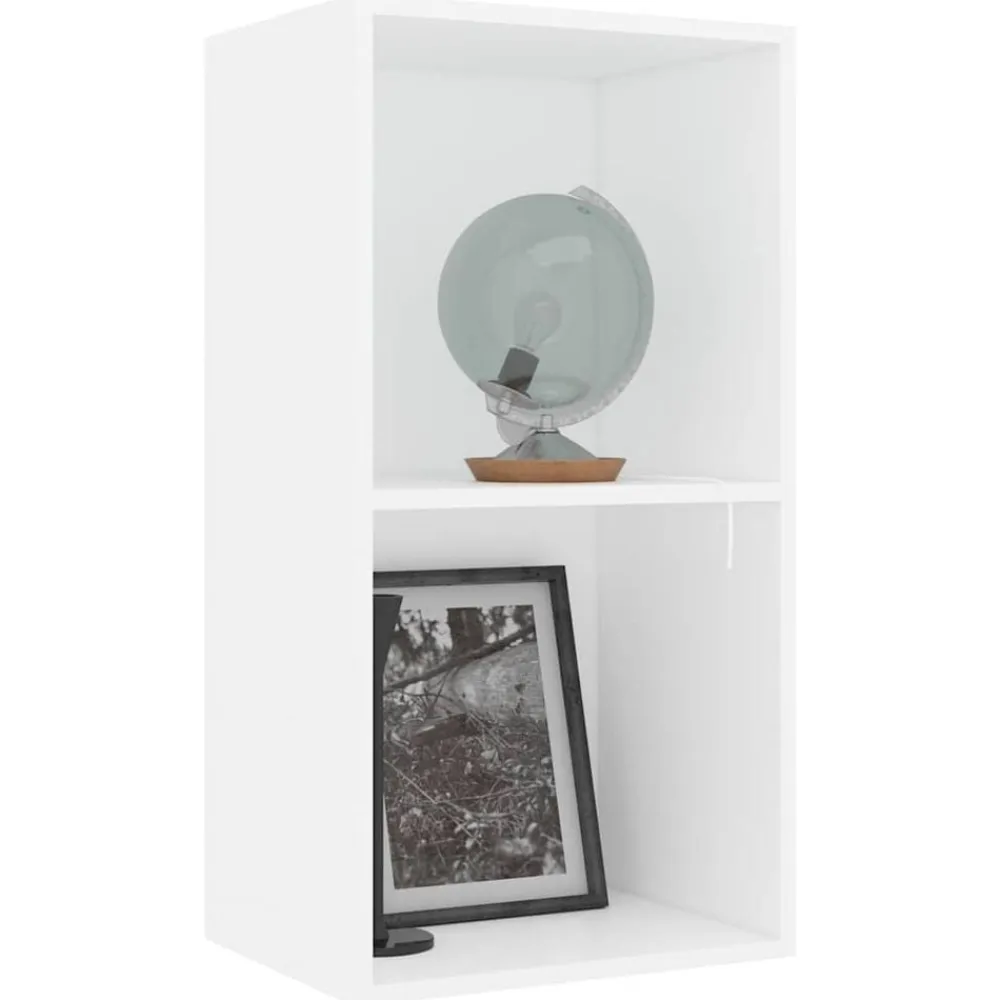 vidaXL Estanterías-Estantería 2 niveles madera contrachapada 40x30x76,5 cm