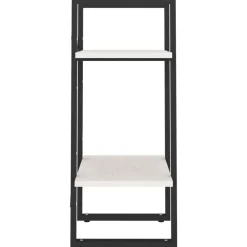 vidaXL Estanterías-Estantería 2 niveles madera maciza de pino 40x30x70 cm