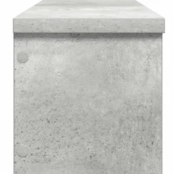 vidaXL Cocina Y Comedor-Estantería cocina apilable madera ingeniería gris hormigón