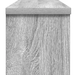 vidaXL Estantería cocina apilable madera ingeniería Gris sonoma