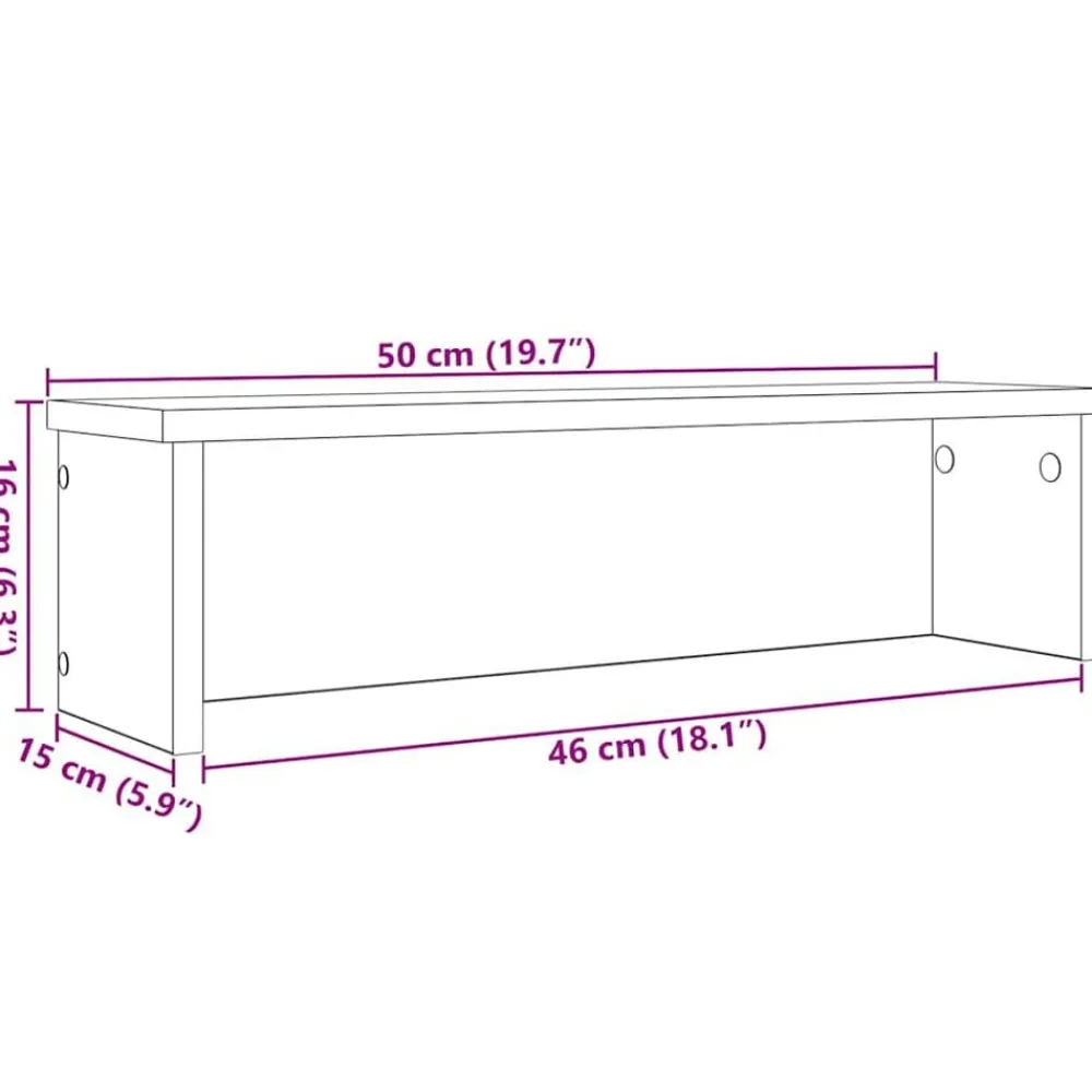 vidaXL Estantería cocina apilable madera ingeniería Gris sonoma
