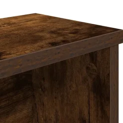 vidaXL Estantería cocina apilable madera ingeniería Roble ahumado Outlet