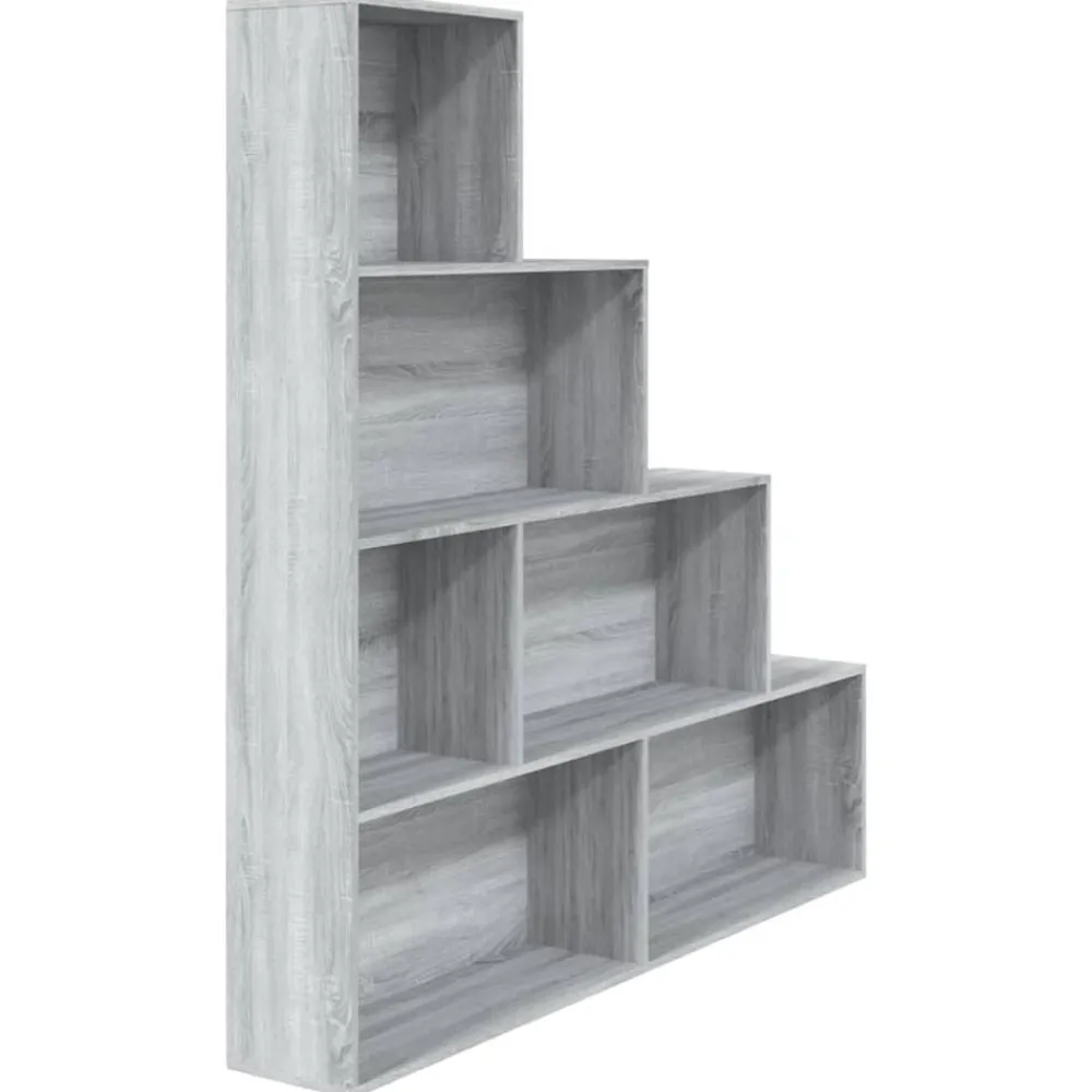 vidaXL Estantería color 155x24x160 cm Gris sonoma Clearance