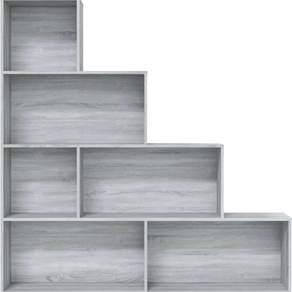 vidaXL Estantería color 155x24x160 cm Gris sonoma Clearance
