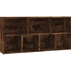 vidaXL Estantería color 50x25x106 cm Roble ahumado Outlet