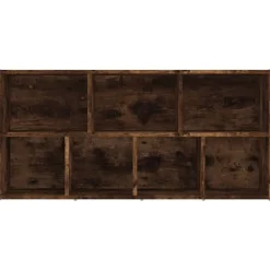 vidaXL Estantería color 50x25x106 cm Roble ahumado Outlet