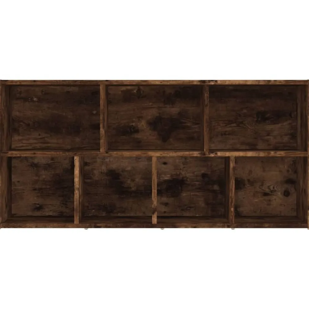 vidaXL Estantería color 50x25x106 cm Roble ahumado Outlet