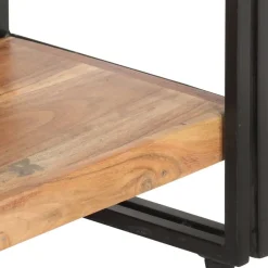 vidaXL Estanterías-Estantería de 5 niveles madera maciza de acacia 140x30x180 cm
