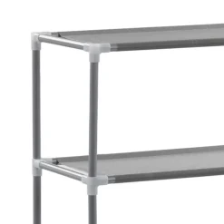 vidaXL Estantería de 3 niveles sobre inodoro 53x28x169 cm Plateado Best