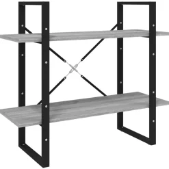 vidaXL Estanterías-Estantería de 5 niveles contrachapada 80x30x175 cm