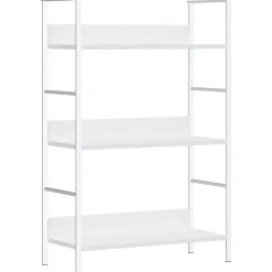vidaXL Estanterías-Estantería de 3 niveles madera ingeniería 60x27,6x90,5cm