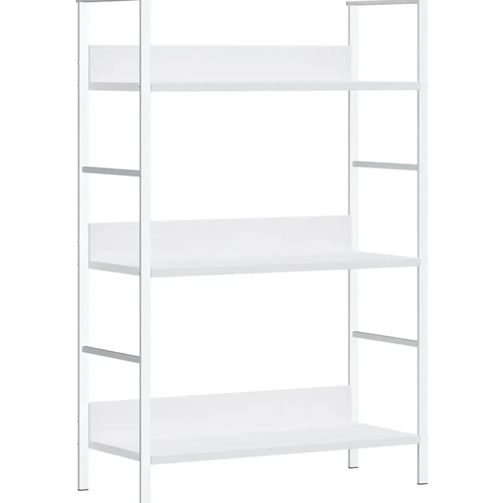 vidaXL Estanterías-Estantería de 3 niveles madera ingeniería 60x27,6x90,5cm