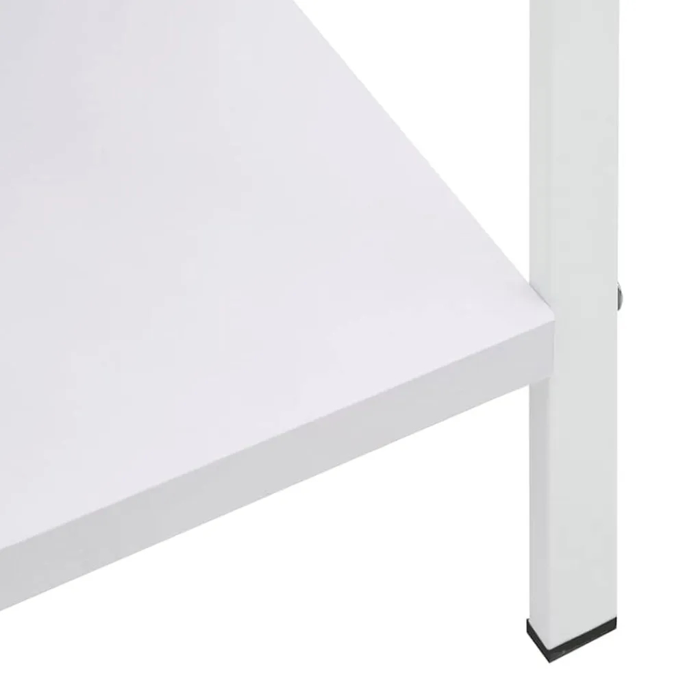 vidaXL Estanterías-Estantería de 3 niveles madera ingeniería 60x27,6x90,5cm