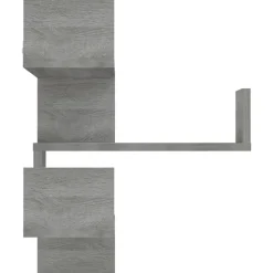 vidaXL Estanterías-Estantería de esquina de pared 40x40x50 cm
