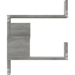 vidaXL Estanterías-Estantería de esquina de pared 40x40x50 cm