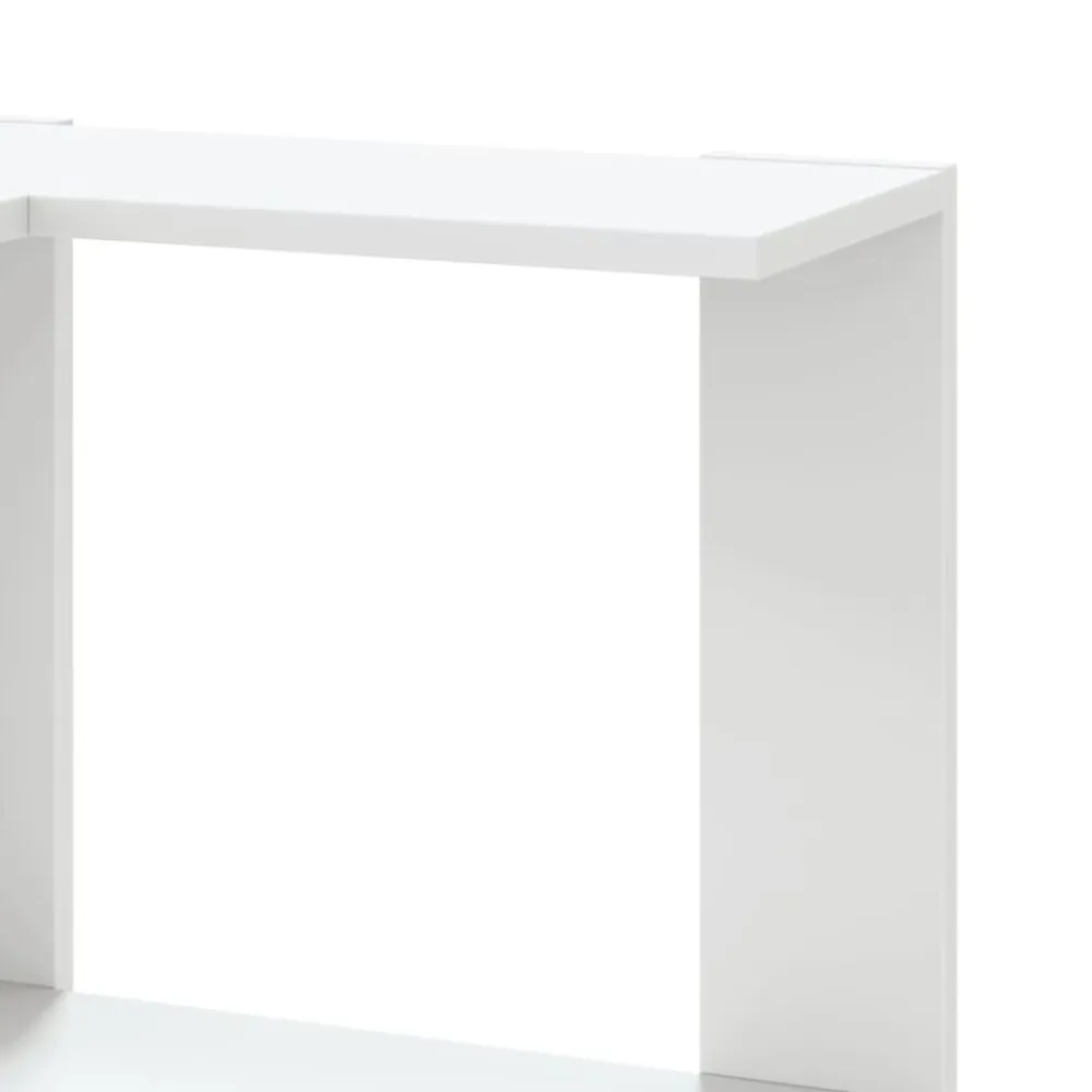 vidaXL Estanterías-Estantería de esquina 5 niveles madera 50x50x179 cm