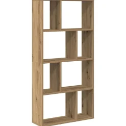 vidaXL Estantería de madera de ingeniería roble artisian 60x20x120,5 cm Roble artisan