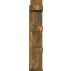 vidaXL Estanterías-Estantería de madera contrachapada 86x25,5x140 cm