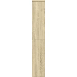 vidaXL Estantería de madera de ingeniería 60x20x120,5 cm Roble Sonoma