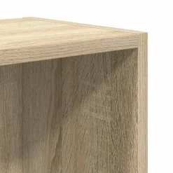 vidaXL Estanterías-Estantería de madera de ingeniería 31x24x52 cm