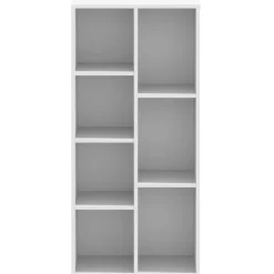 vidaXL Estantería de madera de ingeniería blanca 50x25x105 cm Blanco Best