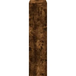 vidaXL Estantería de madera de ingeniería 100x33x135 cm Roble ahumado Hot