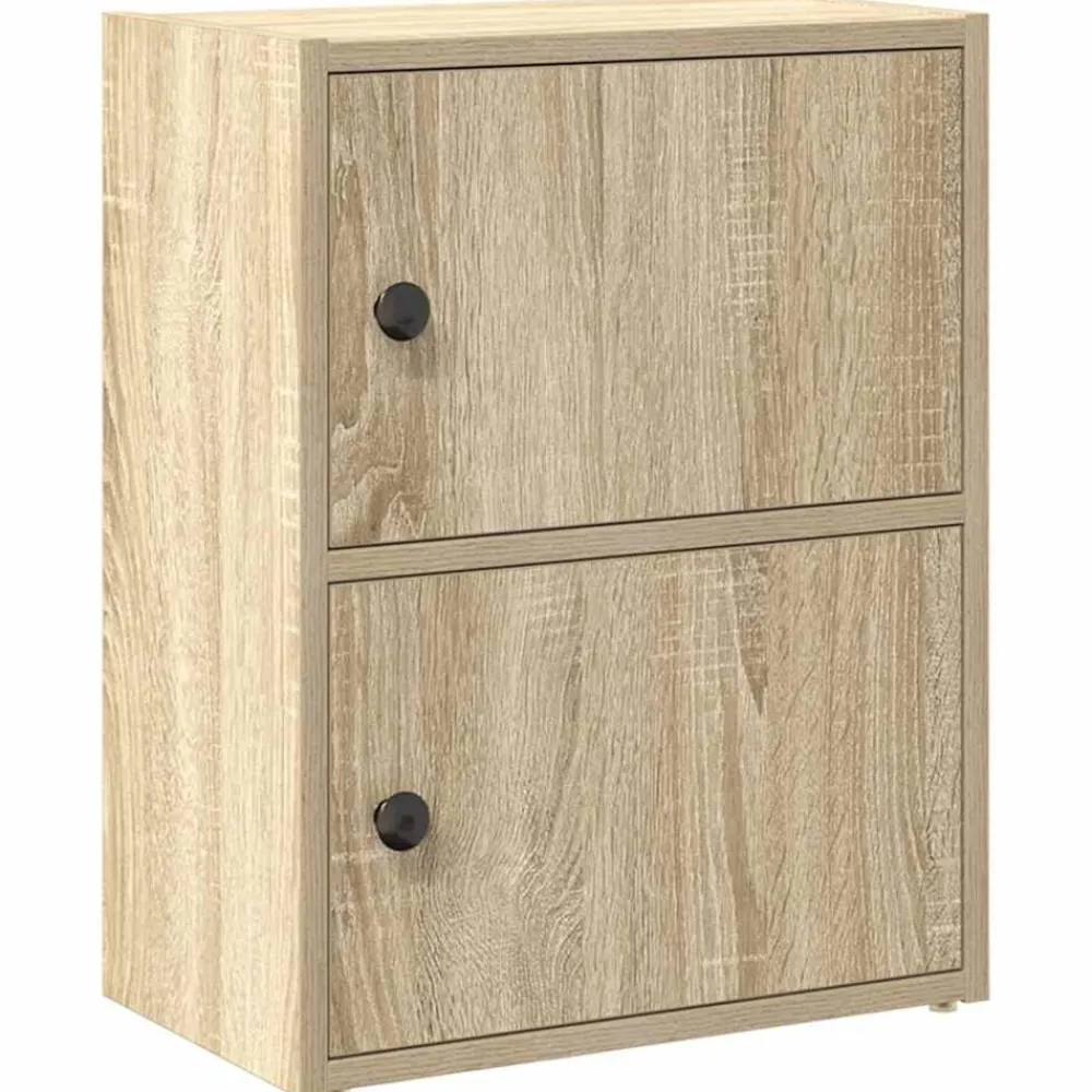 vidaXL Estantería de madera de ingeniería 40x24x52 cm Roble Sonoma