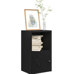 vidaXL Estanterías-Estantería de madera de ingeniería roble 31x24x52 cm