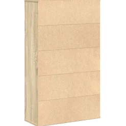 vidaXL Estantería de madera de ingeniería 60x24x101,5 cm Roble Sonoma