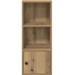 vidaXL Estanterías-Estantería de madera de ingeniería 31x24x77 cm