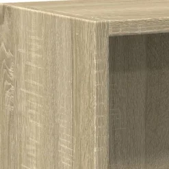 vidaXL Estantería de madera contrachapada color roble 40x24x75 cm Roble Sonoma New