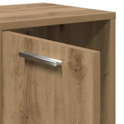vidaXL Estantería de madera de ingeniería 90x28x90 cm Roble artisan