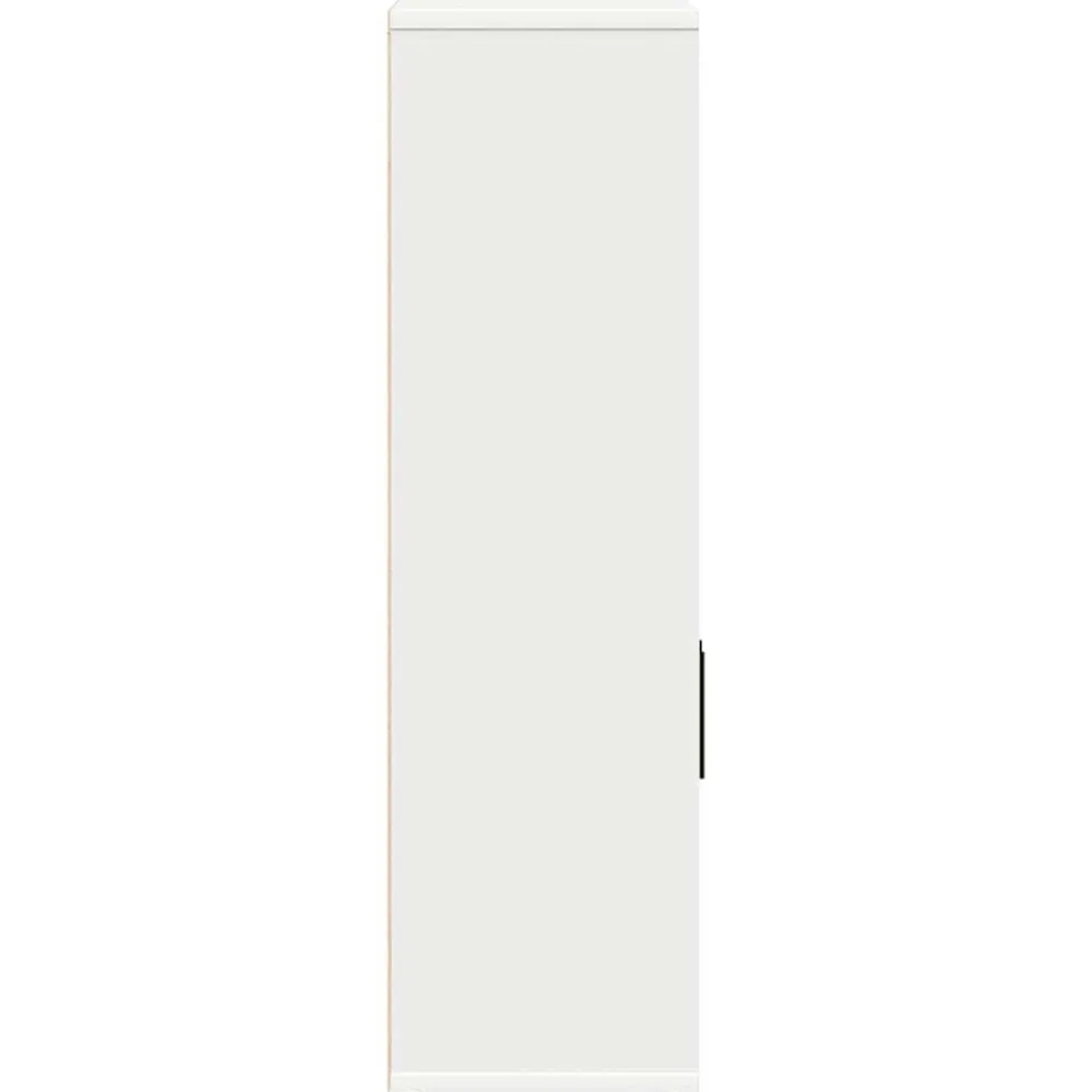 vidaXL Estanterías-Estantería de madera de ingeniería blanca 60x24x85 cm