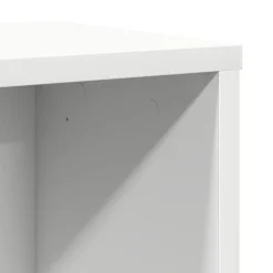 vidaXL Estanterías-Estantería de madera de ingeniería blanca 60x24x85 cm