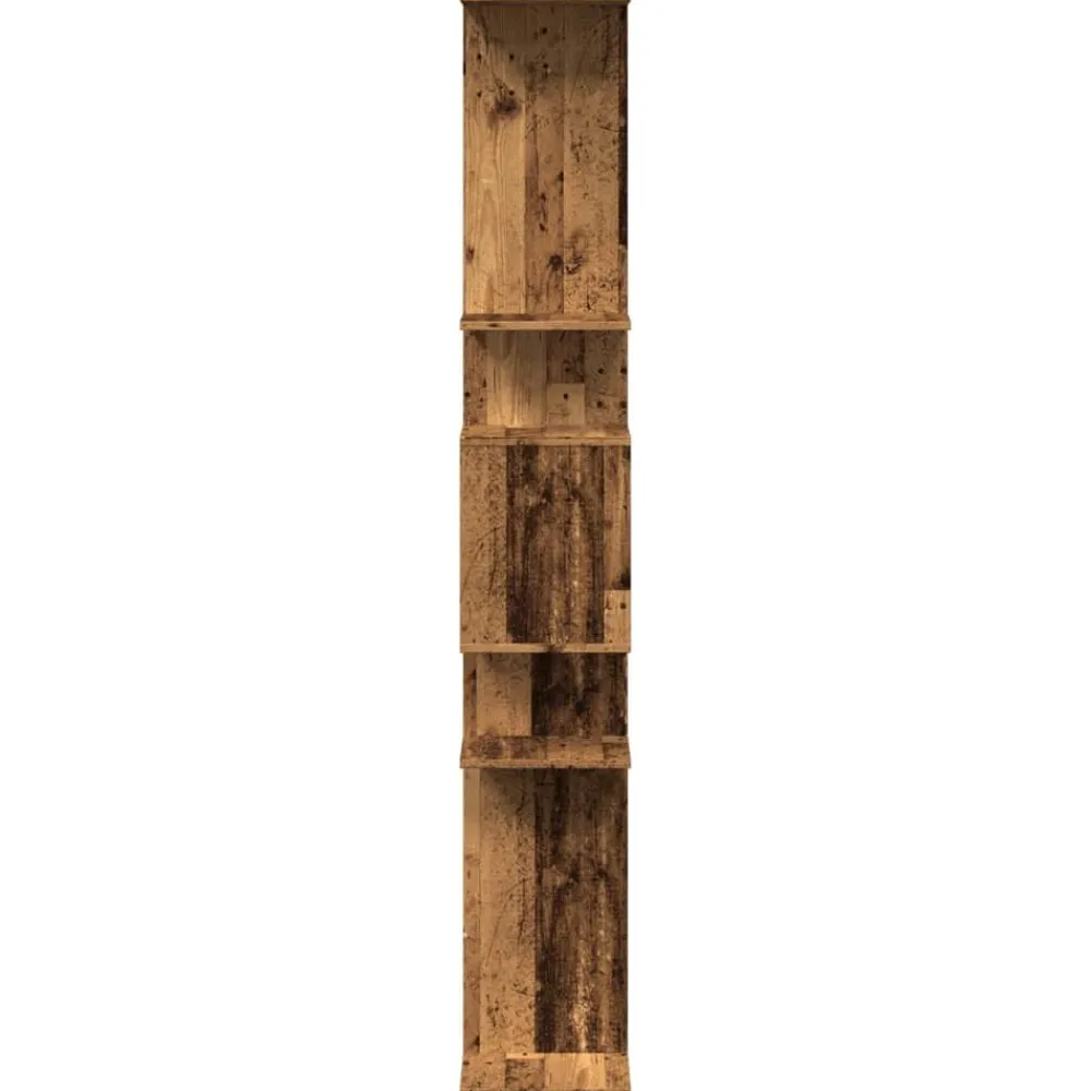 vidaXL Estanterías-Estantería de madera de ingeniería 92x29x188 cm