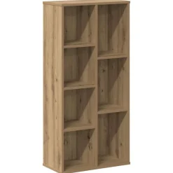 vidaXL Estantería de madera de ingeniería artesano 50x25x105 cm Roble Hot