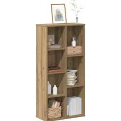 vidaXL Estantería de madera de ingeniería artesano 50x25x105 cm Roble Hot