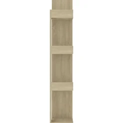 vidaXL Estantería de madera de ingeniería 86x25,5x140 cm Roble Sonoma Best