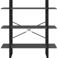 vidaXL Estanterías-Estantería de madera contrachapada 100x30x105 cm