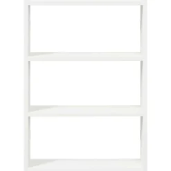 vidaXL Estantería de pared madera de ingeniería blanca 43x9x60 cm Blanco Hot