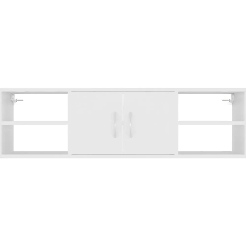 vidaXL Estanterías-Estantería de pared madera contrachapada 102x30x29 cm