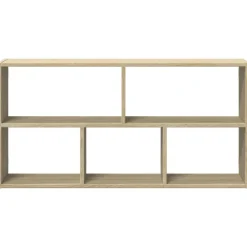 vidaXL Estanterías-Estantería de pared madera ingeniería 100x25x50 cm