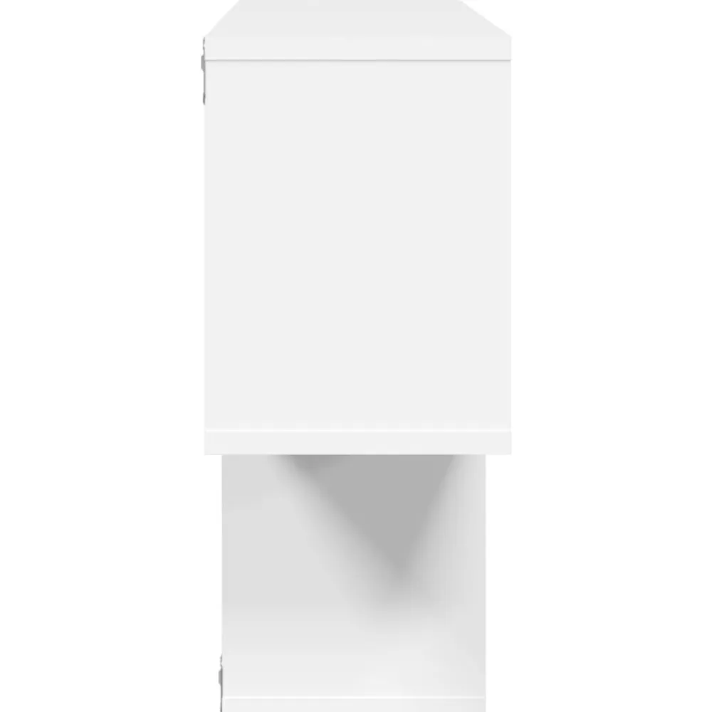 vidaXL Estanterías-Estantería de pared madera ingeniería 100x20x53 cm